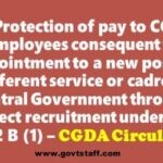 cgda-7th-cpc-protection-of-pay-to-central-government-servant-consequent-to-appointment-through-direct-recruitment-under-fr-22-b1