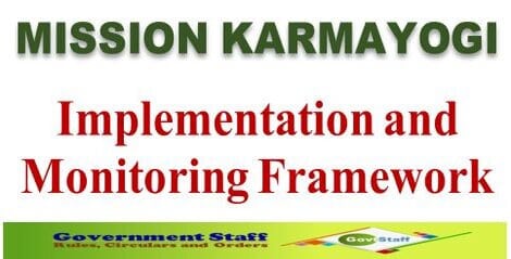 Mission Karmayogi: Institutional Framework for Implementation and Monitoring of the programme Mission Karmayogi: Institutional Framework for Implementation and Monitoring of the programme