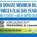 Appeal to donate minimum 200 to armed forces flag day fund affdf