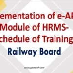 schedule-of-training-for-e-apar-module-of-hrms-railway-board-order