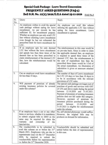 special-cash-package-equivalent-in-lieu-of-leave-travel-concession-3rd-faq-by-finmin