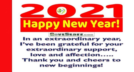 Happy New Year 2021 – Year of hope