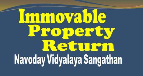 NVS: Submission of online Annual Immovable Property Return for the year ending 2020