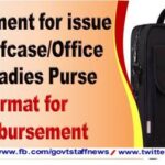 entitlement-for-issue-of-briefcase-office-bag-ladies-purse-format-for-reimbursement