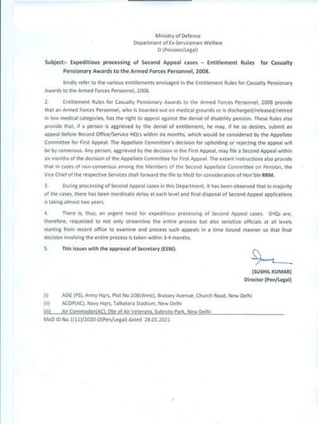 entitlement-rules-for-casualty-pensionary-awards-to-the-armed-forces-personnel-2008-expeditious-processing-of-second-appeal-cases