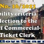 rbe-no-16-2021-eligibility-criteria-for-selection-to-the-post-of-commercial-cum-ticket-clerk