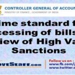 time-standard-for-processing-of-bills-and-review-of-high-value-sanctions