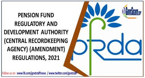 Pension Fund Regulatory and Development Authority (Central Recordkeeping Agency) (Amendment) Regulations, 2021