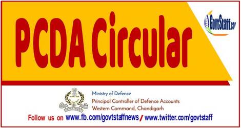 Implementation of SPARSH for Defence pensioners (Army) – PCDA