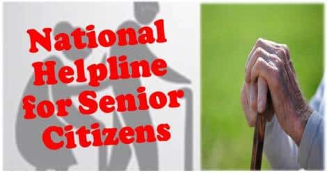 National Helpline for Senior Citizens-Elder line Toll Free Number -14567