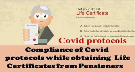 Submission of Life Certificate by Pensioners – Compliance of Covid protocols – Enable Video based Customer Identification Process (V-CIP)