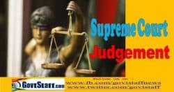 Supreme Court Judgement