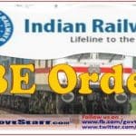 Railway Board RBE Orders