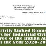 productivity-linked-bonus-for-40-days-for-industrial-civilian-employee-of-the-indian-air-force-for-the-year-2020-2021
