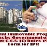 annual-immovable-property-returns-by-government-official-under-c-c-s-c-rules-1964-form-for-ipr