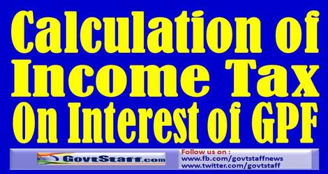 Calculation of taxable interest relating to contribution in a provident fund, exceeding specified limit w.e.f F.Y 2021-22