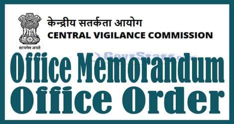 Procedure for Handling of complaints sent for necessary action to the organisations concerned – CVC O.O No. 08/02/22