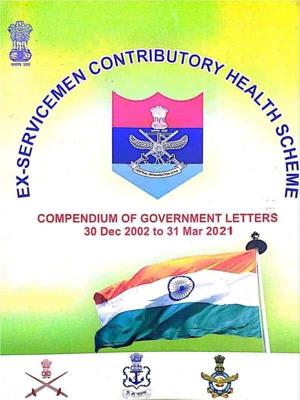 Ex-Servicemen Contributory Health Scheme (ECHS): Compendium of Govt Letters 30 Dec 2002 to 31 Mar 2021