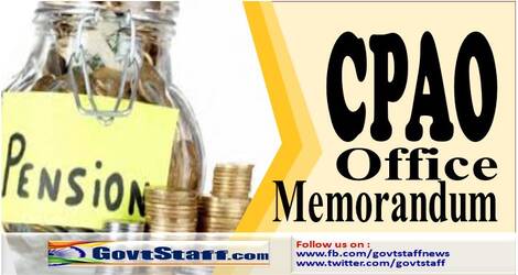 CPAO instruction to safeguard the interest of pensioners from fraudsters – O.M dated 24.07.2024 CPAO instruction to safeguard the interest of pensioners from fraudsters – O.M dated 24.07.2024