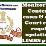 monitoring-of-contempt-cases-other-court-cases-regular-updation-of-limbs-portal