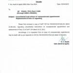 Consolidated instructions on compassionate appointment Replacement of Para 13 regarding CGDA letter dated 20.04.2022