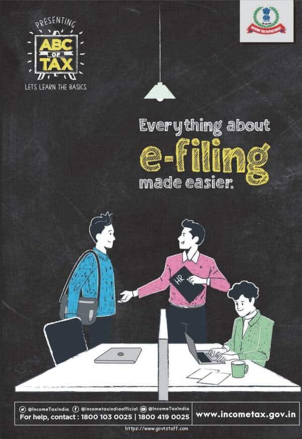 ABC of Tax – Lets learn the basics : Everything about e-filing made easier