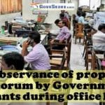 observance-of-proper-decorum-by-government-servants-during-office-hours