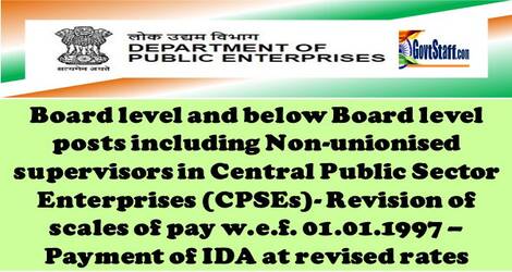 payment-of-ida-at-391-0-to-cpse-employees-wef-01-07-2022-for-revised-scale-of-pay-w-e-f-01-01-1997