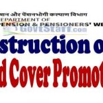 Sealed Cover Promotions DOPT Instruction Procedure