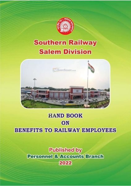 Publication of Hand Books on Establishment Matters - Benefits related to Railway Employees