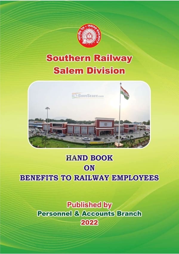 Publication of Hand Books on Establishment Matters – Benefits related to Railway Employees