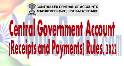 Amendment in Subsidiary Instructions to the Central Government Accounts (Receipts & Payments) Rules, 2022 : Correction slip 1