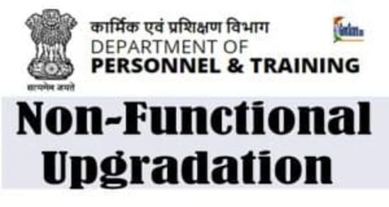 Non-Functional upgradation for Officers of Organized Group ‘A’ Services who have not been granted promotion on completion of necessary residency period