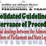 observance-of-proper-procedure-for-official-dealings-between-the-administration-and-members-of-parliament-and-state-legislatures-consolidated-guidelines-by-dopt