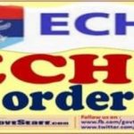 ECHS order