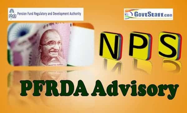 Regular and timely NPS Contribution – Advisory by PFRDA Circular dated 10-10-2022