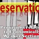 reservation-provision-relating-to-economically-weaker-sections