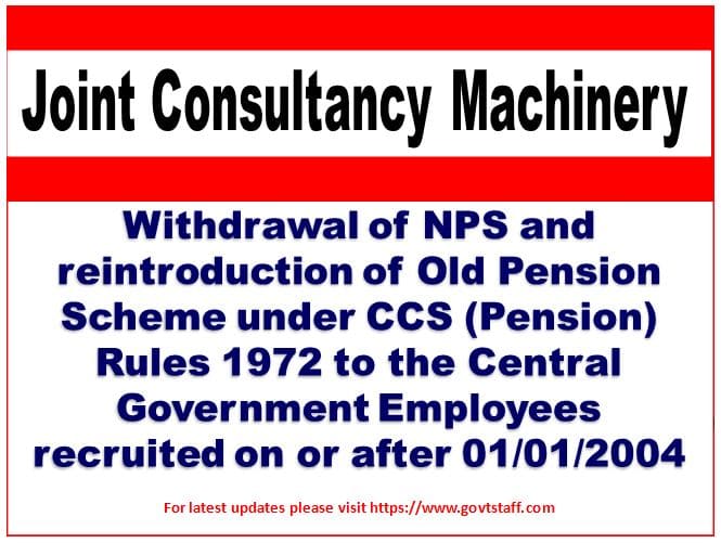 reintroduction-of-old-pension-scheme-under-ccs-pension-rules-1972-for-the-cg-employees-recruited-on-or-after-01-01-2002-nc-jcm-staff-side-writes-to-cabinet-secretary