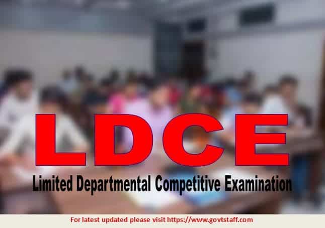 Limited Departmental Competitive Examination (LDCE) for promotion of Lower Division Clerks as Accountants (2024) – Terms and Conditions of LDCE