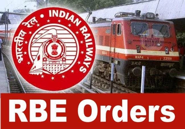 Modification/cancellation of indents placed for GDCE examination – Railway Board RBE No. 17/2024