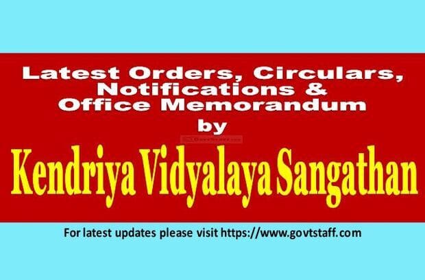 Submission of Personal Identification and others related Papers of Family Pensioners of erstwhile CTSA employees – KVS Order dated 13.01.2023
