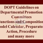 dopt-guidelines-on-departmental-promotion-commitees-functions-and-composition-model-calendar-preparatory-action-procedure-and-many-more
