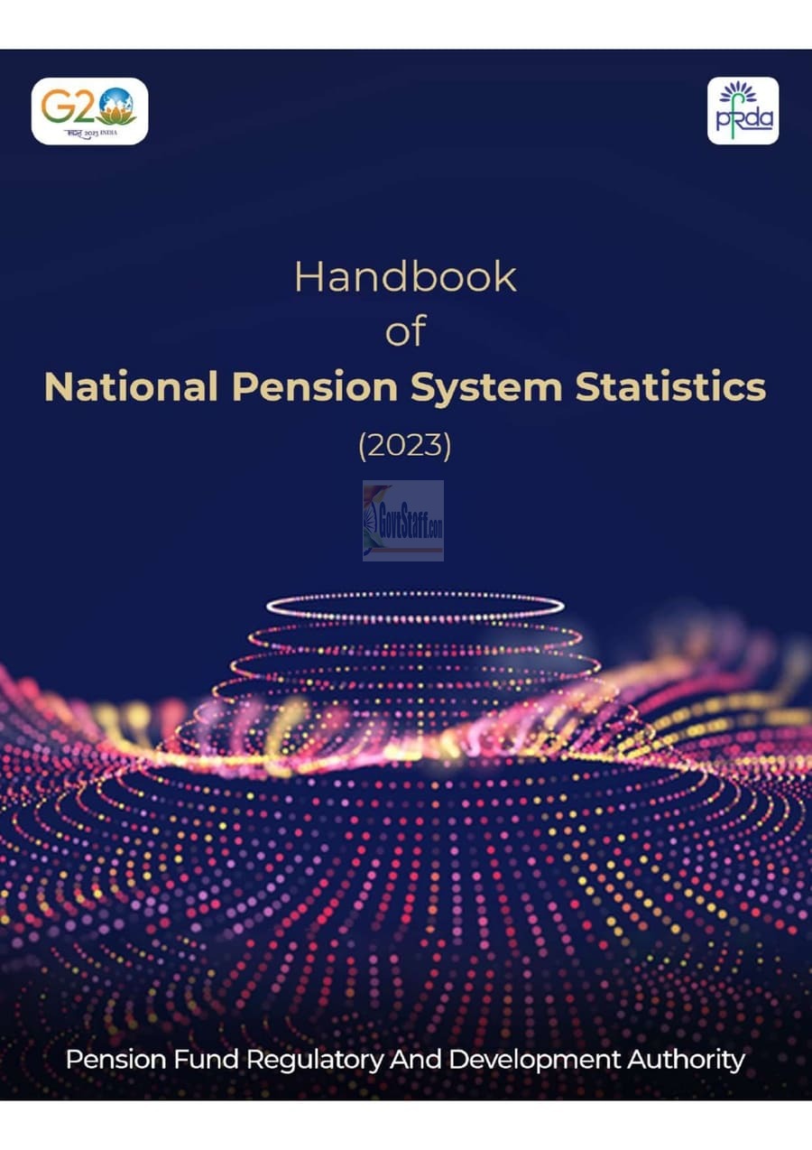 First Annual Publication of “Handbook of National pension System Statistics 2023 (HNPSS)