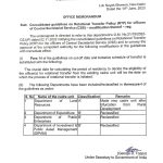 rotational transfer policy rtp for officers of central secretariat service css modification in consolidated guidelines