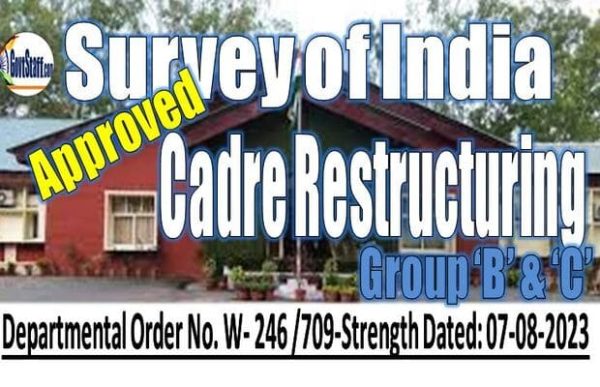 approved-cadre-restructuring-of-group-b-and-c-cadre-posts-of-survey-of-india