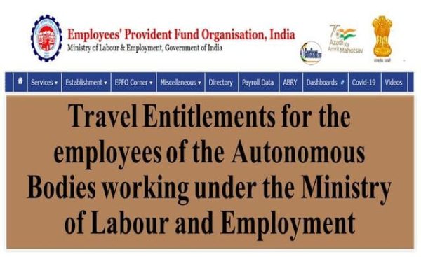 travel-entitlements-for-the-employees-of-the-autonomous-bodies-working-under-the-ministry-of-labour-and-employment