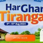Har Ghar Tiranga 2024 Arrangment of Flags