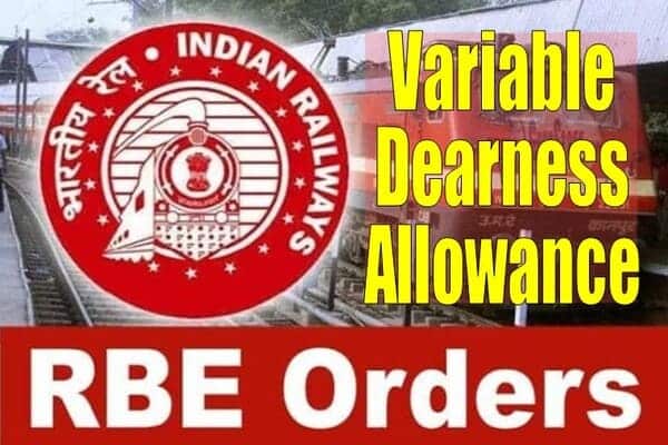 Revised rates of Variable Dearness Allowance (VDA) for contract workers engaged in Indian Railway in various employment/activities w.e.f. 01.10.2025: RBE No.113/2025 Revised rates of Variable Dearness Allowance (VDA) for contract workers engaged in Indian Railway in various employment/activities w.e.f. 01.10.2025: RBE No.113/2025