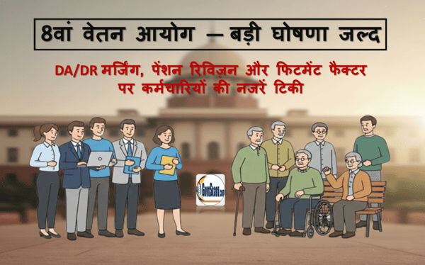 8th CPC Latest News: ToR विवाद, पेंशन रिविज़न और DA मर्ज करने पर कर्मचारियों की चिंता और उस पर सरकार का रूख