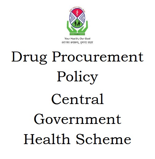 Drug Procurement Policy in Central Government Health Scheme: MoHFW O.M dated 15-01-2026